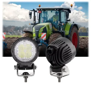 Emark Round 40W Off Road LED Work Light 12V 3 Inch Tractor LED Pods Light