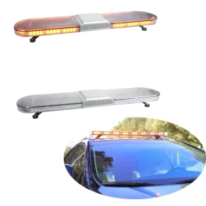 Emergency LED Lightbar with Siren Flashing Warning Strobe Horn for Fire Truck Ambulance Use