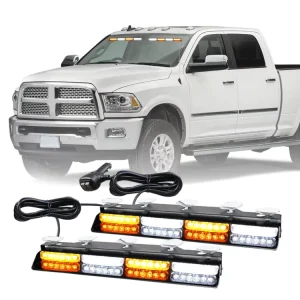 Emergency LED Traffic Advisor Strobe Light Bar Safety Warning Lights for Vehicle Exterior Auto Lighting