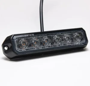 Emergency Truck Strobe LED Flashing Warning Side Light 6LED 18 Watts Red Blue LED Working Light Truck Accessories
