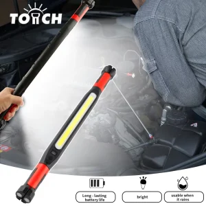 Emergency USB Charging Portable COB LED Work Lamp Cordless Magnetic Inspection Lights Car Repair Home Garage Flashlight