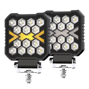 Engineering Vehicle LED Work Light 30W Off road Vehicle Fog Light 2300LM Truck Warning Light