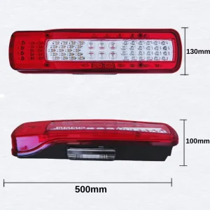 European Car Rear Tail Light Warning Lights LED Tail Lights Stop Turn Tail Lights for Trucks 20565106 20565107