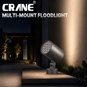 Exterior IP66 Rainproof Narrow Beam 3-60 Degree DMX512 RGB 2700-6500K 50w CRI 90 Energy Star Certified Spot LED Flood Light
