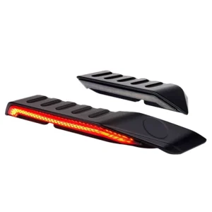 Exterior Rear Roof Top Spoiler Light with Running Turn Brake and Reverse Signal Function for Jeep Wrangler JK JL