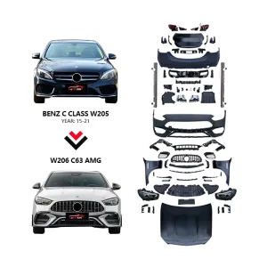 Exterior Styling Package for Mercedes Benz W205 W206 W213 W222 Body Parts