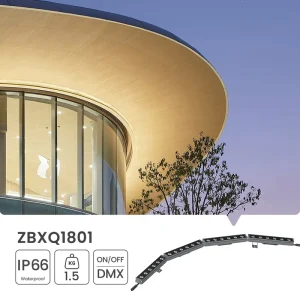 Exterior Wall Washer LED Light Fixtures IP66 Waterproof RGB Aluminum for Commercial Outdoor Landscape Lighting