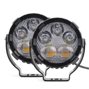 External Motorcycle Auxiliary 120W 7000LM High Low Beam Led Lights for Motorcycle Car Auxiliary Off Road Light