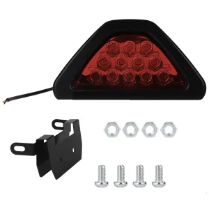 F1 Triangle Style Light Car Pilot Stop Safety Lights Sporty Rear Third Brake Light Auto Tail Warning Brake Signal Lamp