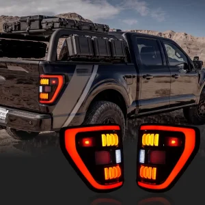 F150 Tail Lights LED Assembly for Ford F 150 P702 14th Gen Plug n Play Not Fit for High Trim & Raptor Models