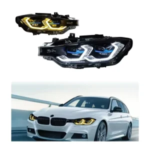 F30 F31 F35 3 Series Dual Color Version Yellow and White Upgrade Design Lamp Ikon Accessories for BMW