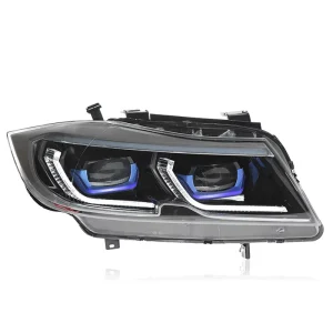 F30 LCI LED White Headlights Retrofit Plug and Play for BMW 3 Series F30 F31 F35 Halogen Xenon Modification