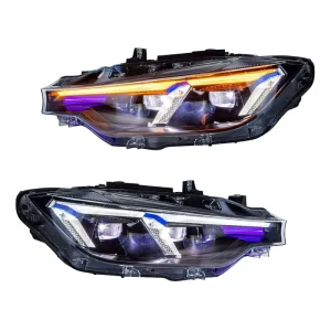 F30 LED Headlight Assembly for 3 Series D2S Bulb Shape New Halogen Xenon HID Upgrade to Full LED Plug&Play No AFS