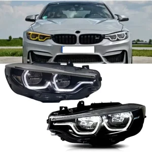 F32 Headlight Upgrade LED DRL for BMW 4 Series F32 F33 F82 M4 425i 428i 430i 435i LED Lamps 6/8/9 Pins Lamp Ikon