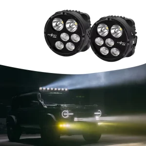 FA318M Professional LED Auto Driving Lights D2R Wireless Remote Control IPX8 Patented Aluminium 12V 300W 23000 Lumens