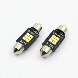 FB019 Canbus Error Free Festoon 31mm 36mm 39mm 42mm 12V 24V LED Bulb C5W 3020 6SMD Auto Interior Doom Lamp Car License Lamp