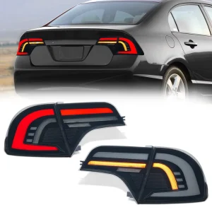 FD1 FD3 8th Gen Type R Full LED Rear Tail Light Clear Lens IP67 Waterproof 36W Plug Play Retrofit Upgrade