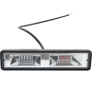 FDN Factory 6 Inch 48W Dual Color Strobe LED Work Light Bar Combo Beam Offroad Driving Lamp for 4X4 Truck SUV ATV