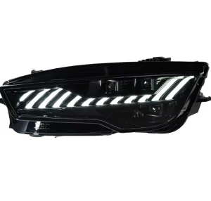 FOR Audi A7 RS7 Style LED Lens Headlight Assembly