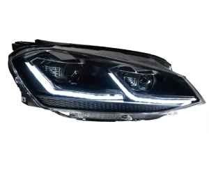 FOR Volkswagen Golf 7 Upgrade to 7.5 LED Headlight Assembly