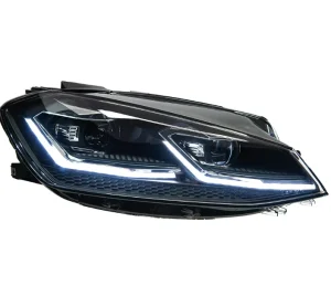 FOR Volkswagen Golf 7.5 LED Headlight Assembly DRL Turn Signal