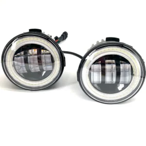 FUTURE 4X4 ROAD OEM for Chip 20W 9-30V 3000+6000K Dual Color LED Fog Light QCFL29/QCFL29-2 for Nissan Angel Eye