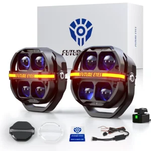FUTURE EYES Car Aux Lamp C100 180W Original Design Lexternal LED Light Upgrade Off Road Lights Fog LED Driving Light Kits