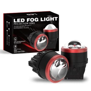 Factory 3.0 Inch BI LED Projector Lens 12V LED Fog Light With 4575 LED Chip 72W for Car LED Auxiliary Light