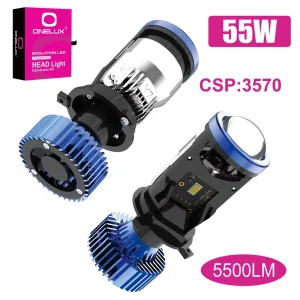 Factory 35W 3500LM 6500K Automotive Grade HID Projector Y7D H4 Focusing Lens LED Headlight Bulbs for Car Front Head Lamp