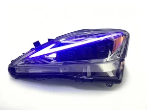 Factory Auto Parts LED Headlamp Assembly for Lexus IS250 IS350 IS300 ISF Modified Three-lens Car Headlights