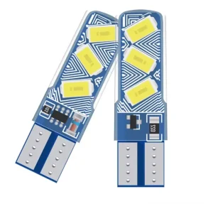 Factory Auto T10 W5W 5630 6SMD LED Bulb White Flash Interior Light License Plate Light for Front Car Canbus Compliant Wide Light