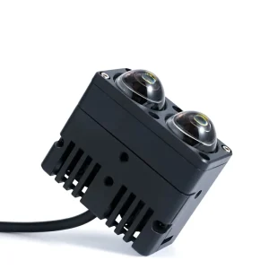 Factory Auxiliary Lights for Motorcycles 50W Tricolor Work Light LED for Car HD Class Glass Lens Car Grill Lights