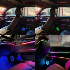 Factory Car Interior Atmosphere Light for BYD Atto 3 Yuan Plus RGB LED 12V 3 5W Decoration Lighting Kit