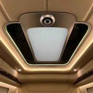 Factory Car Interior Decoration Ceiling Light Curved Top Light Car Roof Light Lamp Panel Auto Ceiling Light