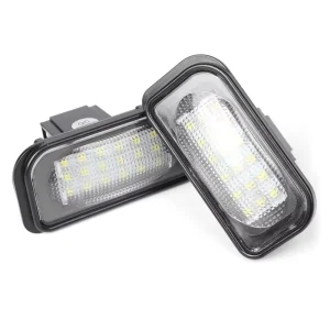 Factory Car LED License Plate Light License Tag Lights Car License Number Plate Lamps for Mercedes Benz W203 4D C230 C240