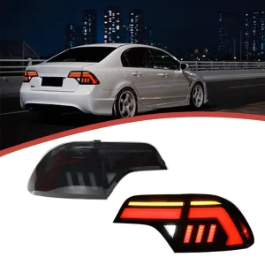 Factory Car Tail Lights for Honda Civic Rear Light with Flashing Function Accessories Back Tail Lamp for 8th civic