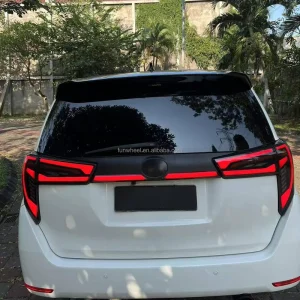 Factory Crysta Hycross Modified Tail Lights Led Rear Car Auto Part Lighting Stop Lamp for Toyota INNOVA
