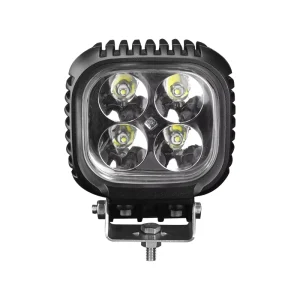 Factory Customization 40W 12V/24V 2000LM E-Mark Truck Work Lights Spot Blue LED 10° Spot Work Light Blue LED Light for Sprayer