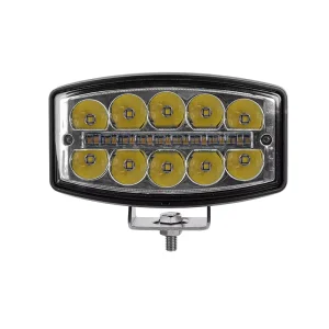 Factory Customization 7 Inch 59W Led Work Light 12V 24V Truck Led Work Lamp with Amber Position Light for Heavy Duty R112 R87
