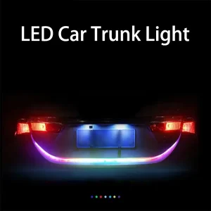 Factory Customization Dynamic RGB LED Strip Light for Car Rear Trunk Tail Reverse Warning Brake Turn Signal Lamp New Condition
