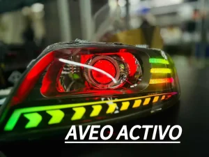 Factory Customize Chevrolet Aveo WRGB Headlight Assembly for Chevrolet AVEO GT ACTIVO AVEO Emotion Full Retrofit Headlight
