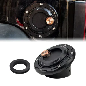 Factory Design for Jeep Wrangler JK 2 4 Door CNC Password Lock Fuel Tank Cap Knob Lock Style Modified Fuel Tank Cap