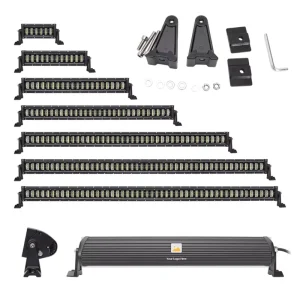 Factory Direct 4D Single Row LED Light Bar Super Bright 32″ for Offroad Car Light Accessory