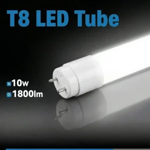 Factory Direct 4FT T8 LED Tube 10W 1800LM Linear Retrofit Bulb 4000K 5000K 6000K Energy Efficient Lighting