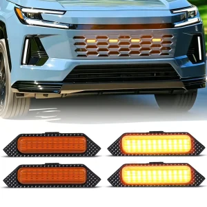 Factory Direct Auto Car Accessory LED Grille Light for Toyota RAV4 HEV RGB Color Multi-color Lamp