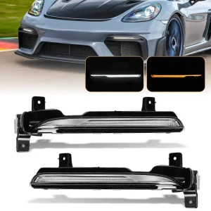 Factory Direct Auto Car Front LED Driving Lamp DRL Daytime Running Light for Porsche 718 Cayman