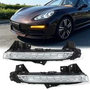 Factory Direct Auto Car Front LED Driving Lamp DRL Daytime Running Light for Porsche Panamera