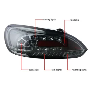 Factory Direct Auto Lighting System Halogen & Xenon Taillight Assembly for Volkswagen Scirocco