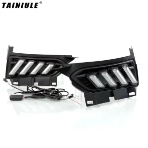 Factory Direct LED Daytime Running Lights Modified Front Fog Lights for Nissan Versa Sunny