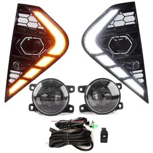 Factory Direct LED Fog Light DRL for Isuzu Mux Mu-x Daytime Running Light Turn Signal Driving Lamp Set